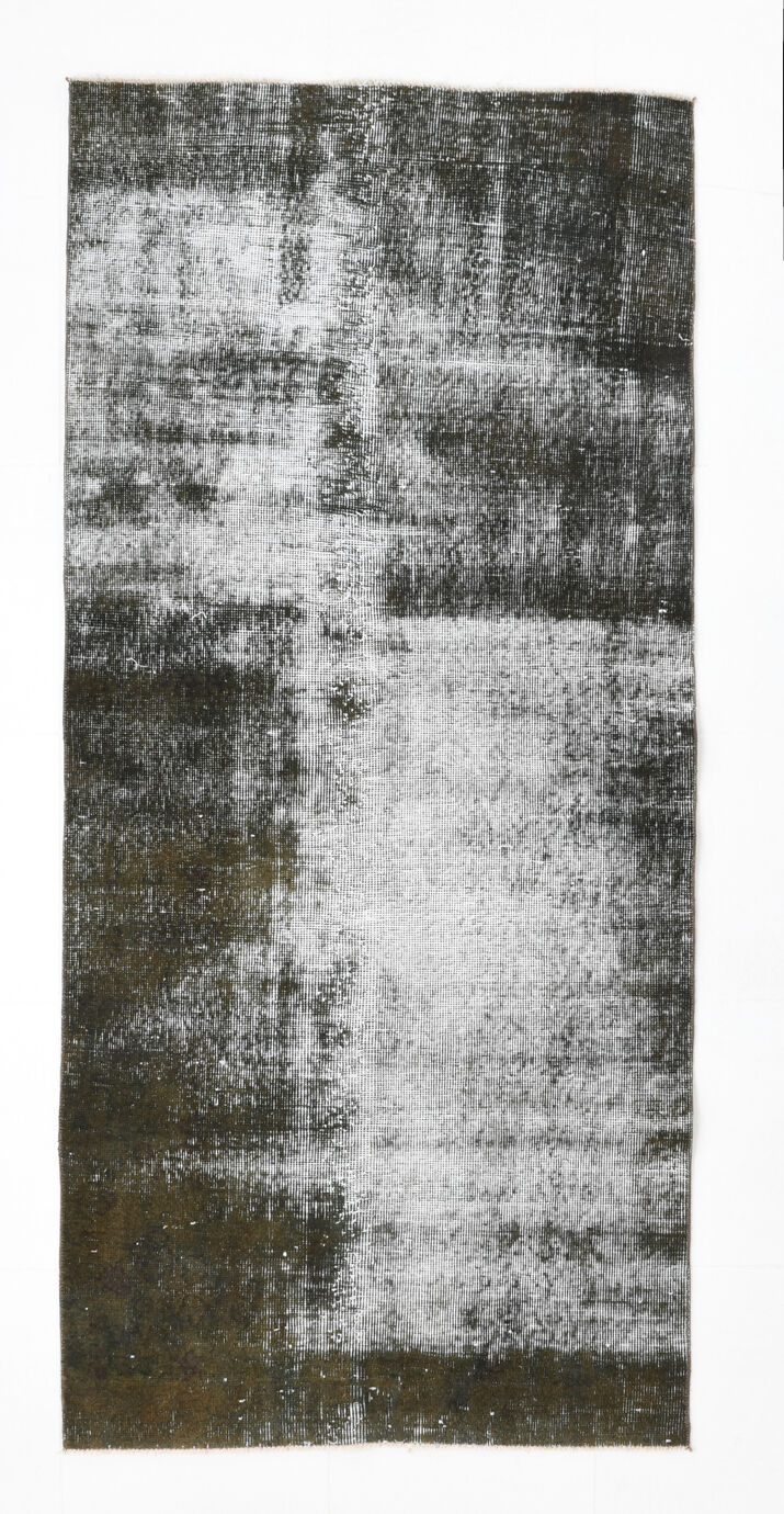 3x7 Classic Vintage Turkish Runner Rug, 3x7 Runner Rug, Short Vintage Rug, Handmade Rug206x95Cm