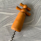 Wooden corkscrew