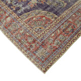 Red vintage large area rug 316 x 230 cm