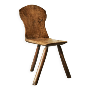 Chaise d'appoint tripode