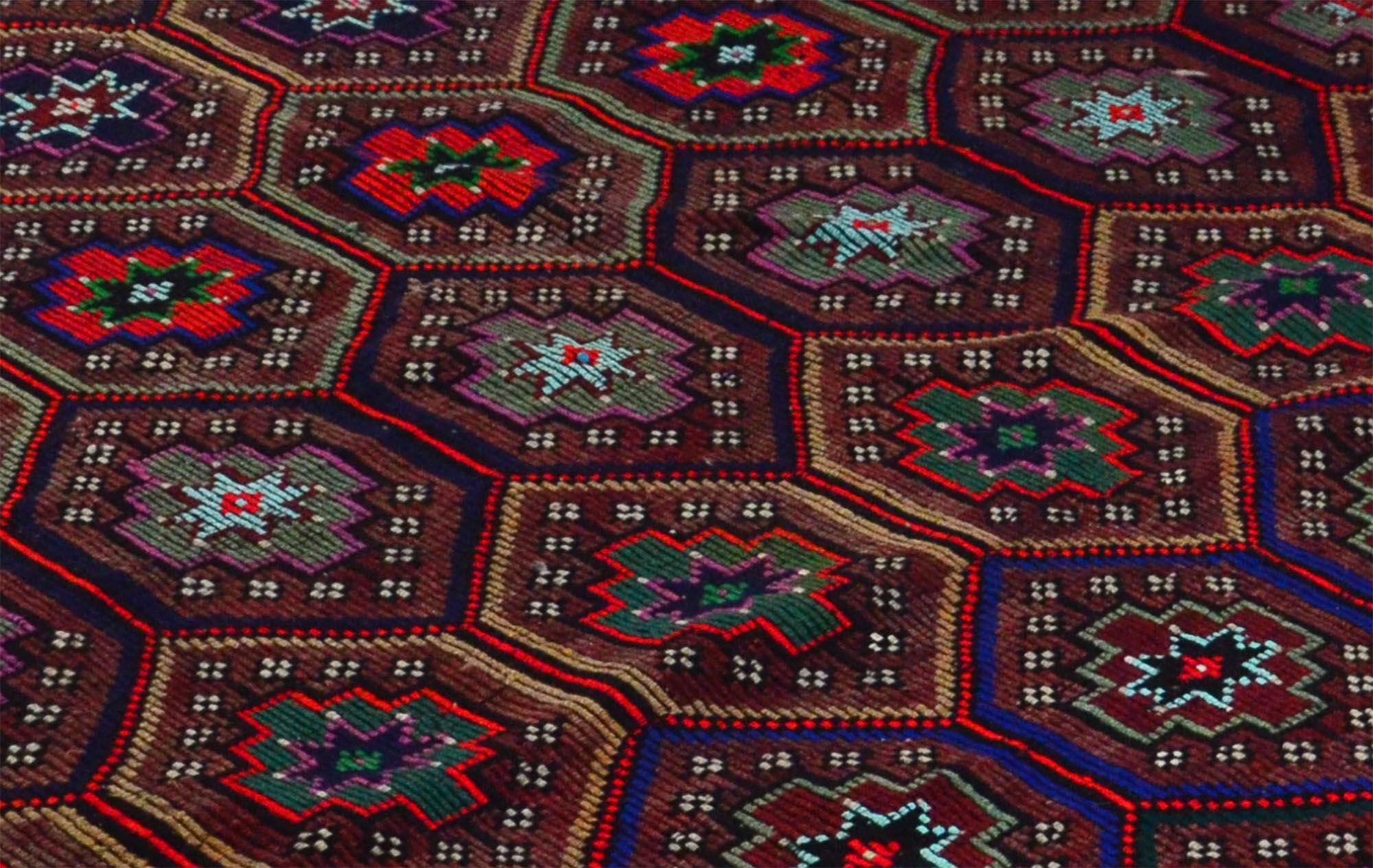 Anatolian handmade kilim rug 318 cm x 193 cm