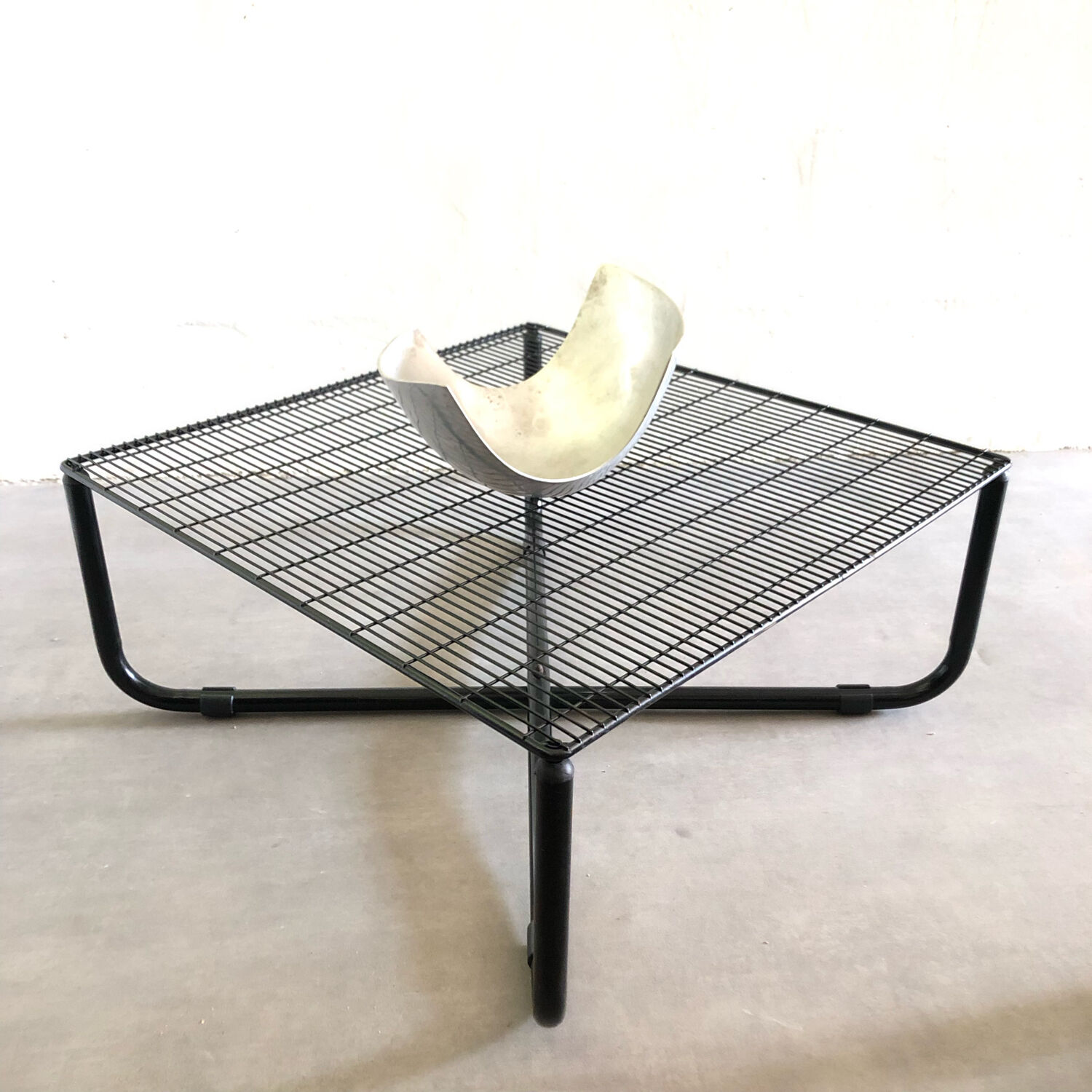 Table basse vintage Ikea Jarpen par Niels Gammelgaard