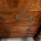 Empire period walnut secretary