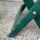Folding stool in vintage canning