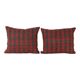 Set of 2 vintage kilim cushion covers 51x61 cm