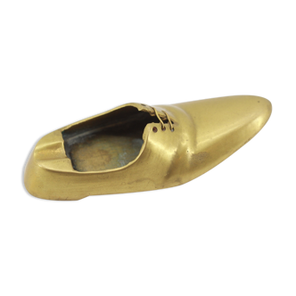 Brass shoe ashtray