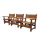 Ensemble de fauteuils brutalistes espagnols, années 1960.