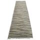 3x11 Brown & Beige Vintage Kilim Runner Rug, 84x330Cm