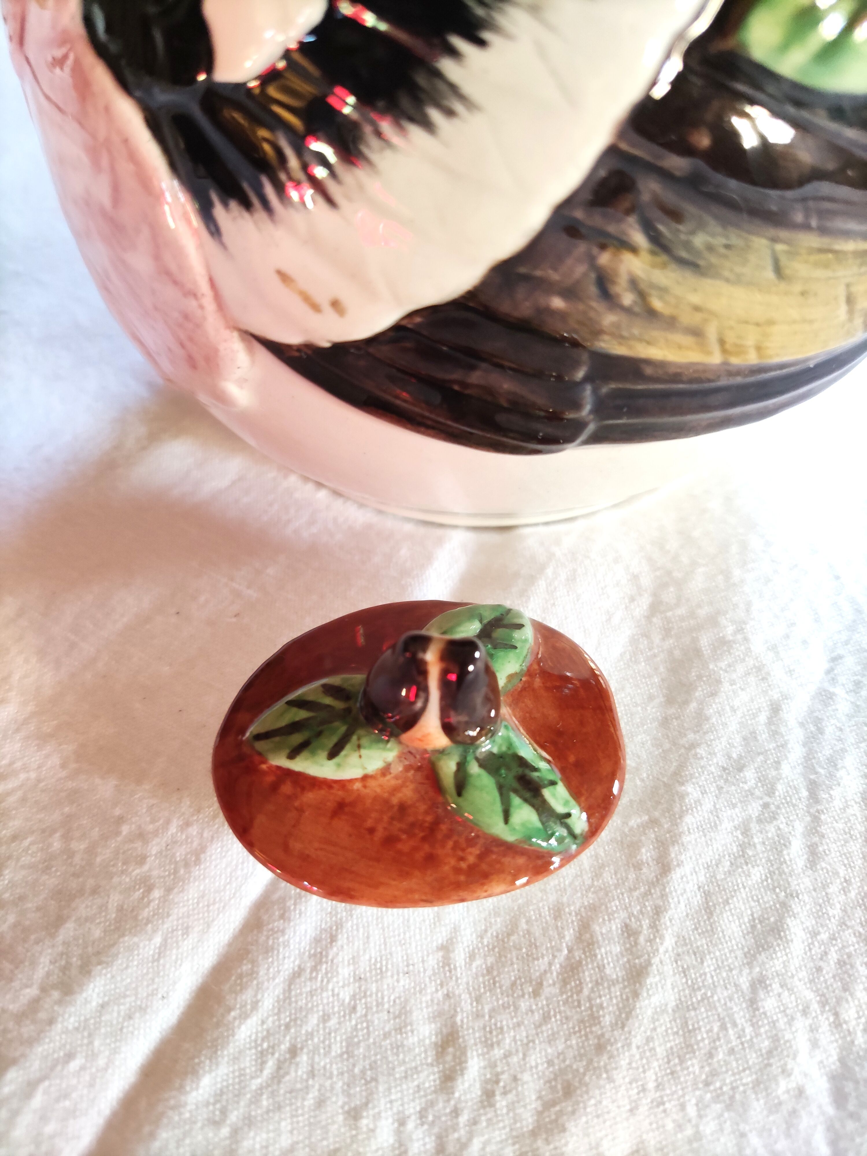 English ceramic teapot - staffordshire