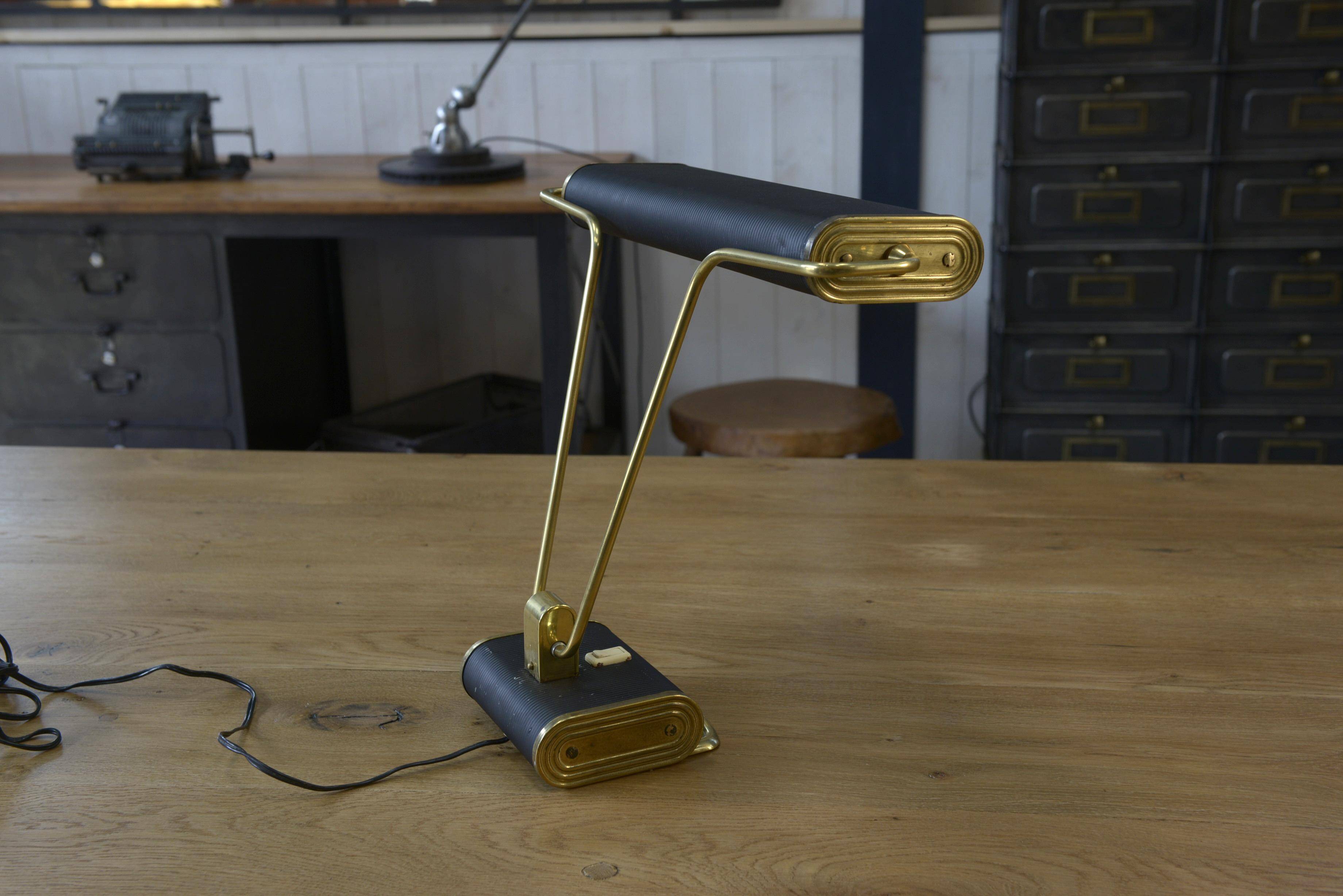 Desk lamp by Eileen Gray for Jumo model N71