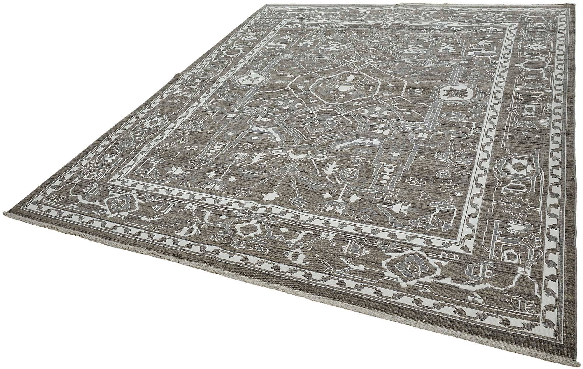 Turkish Handcrafted Loom Oushak Rug 248 cm x 300 cm