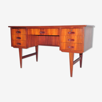 Vintage Scandinavian teak desk