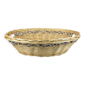 Panier ovale osier couleur beige