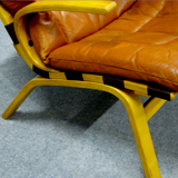 Pair of armchairs leather 1970