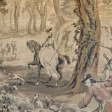 Old castle tapestry