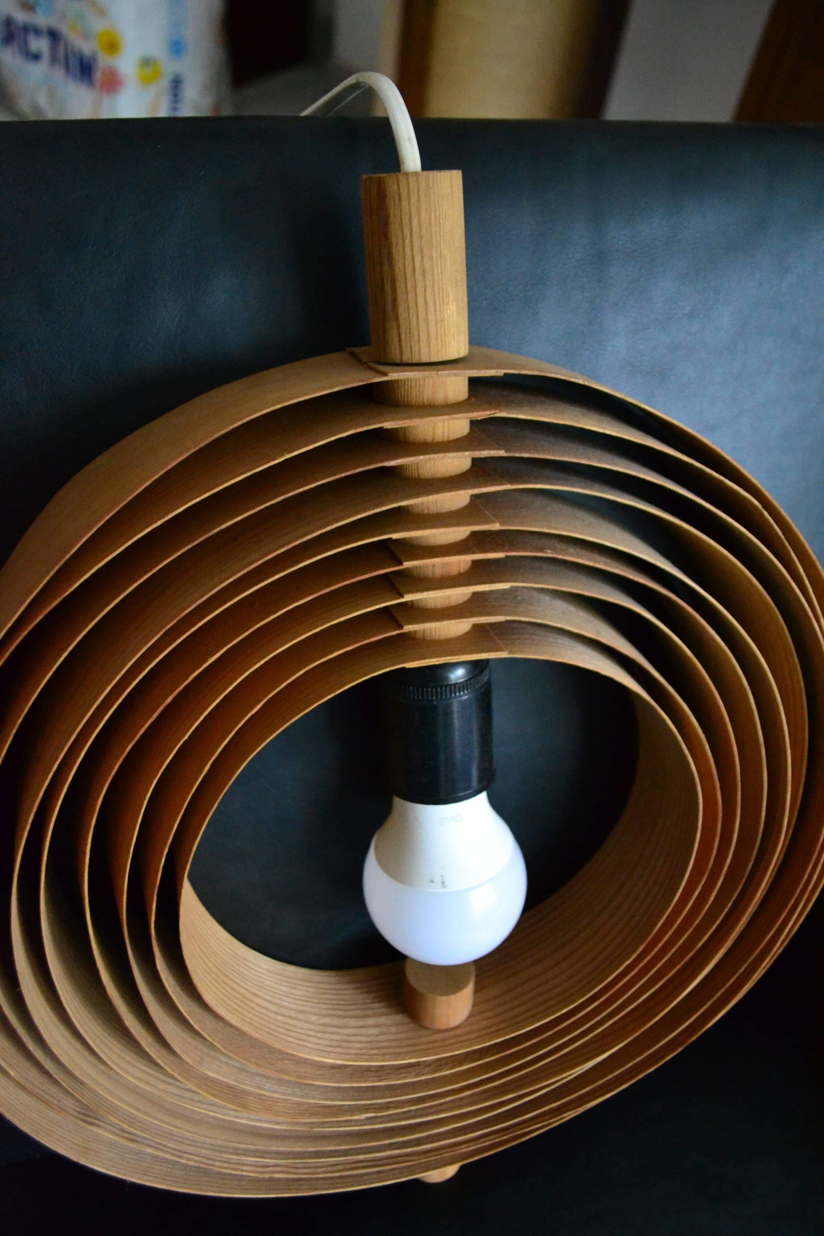"Moon" pendant lamp by Hans Agne Jakobsson for Markaryd, Sweden, 1960s