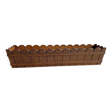 Large! Vintage rectangular plastic planter by EMSA