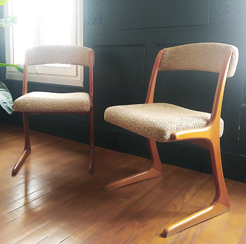 Pair of 1960s Jerk chairs