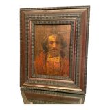 Oil painting on canvas Russian school late 19th century with portrait of a man Riabouchkine