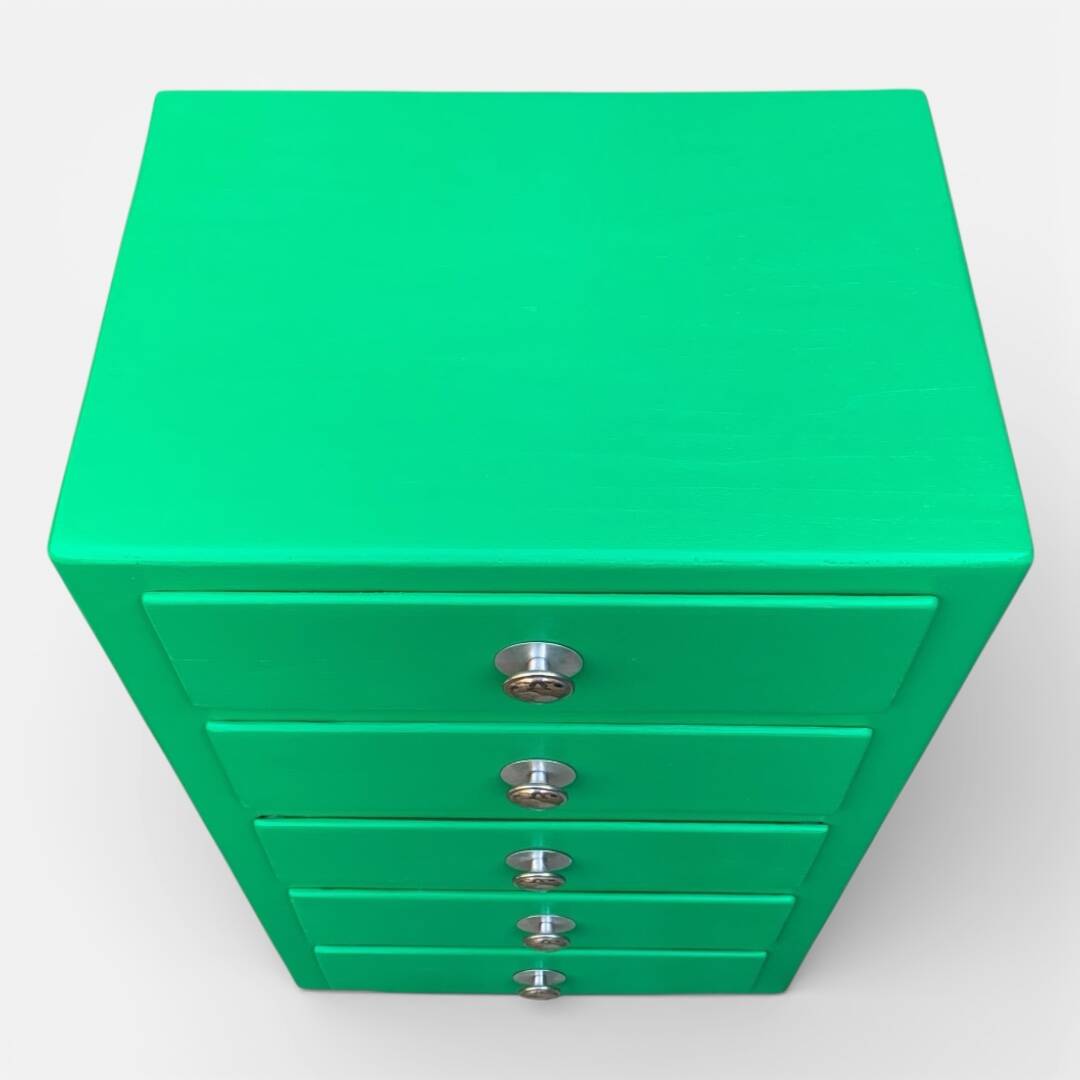 Chiffonnier art déco vert