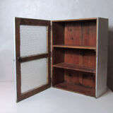 old 50s vintage glass closet closet