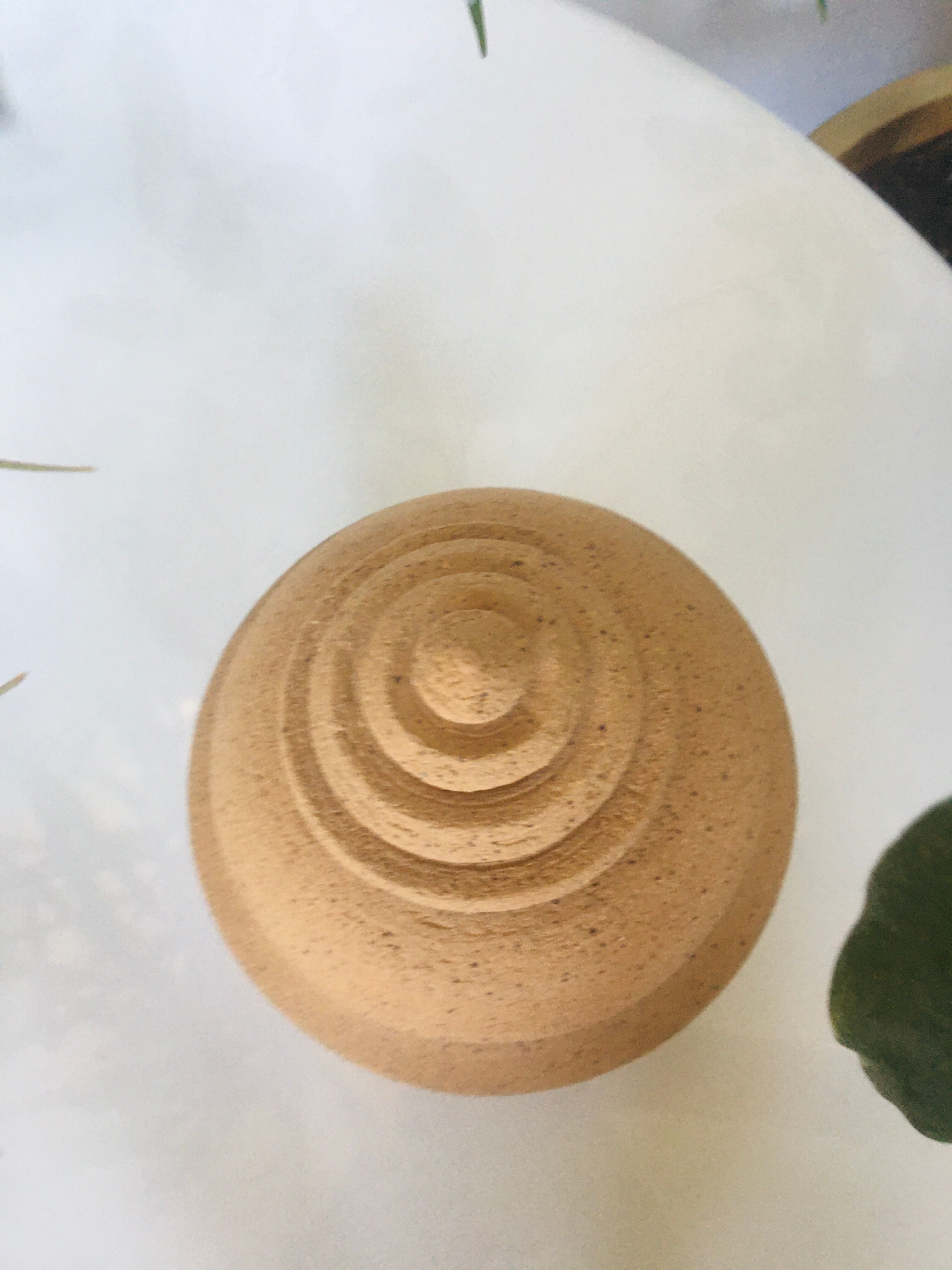 Signed art ceramics box