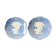 Set of 2 plates japan