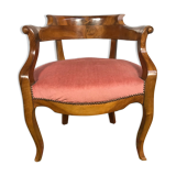 Restoration office armchair Louis Philippe