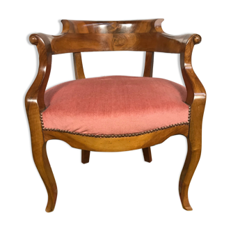 Fauteuil de bureau Restauration Louis Philippe