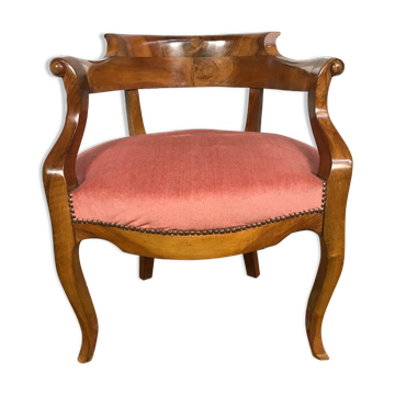 Fauteuil de bureau Restauration Louis Philippe