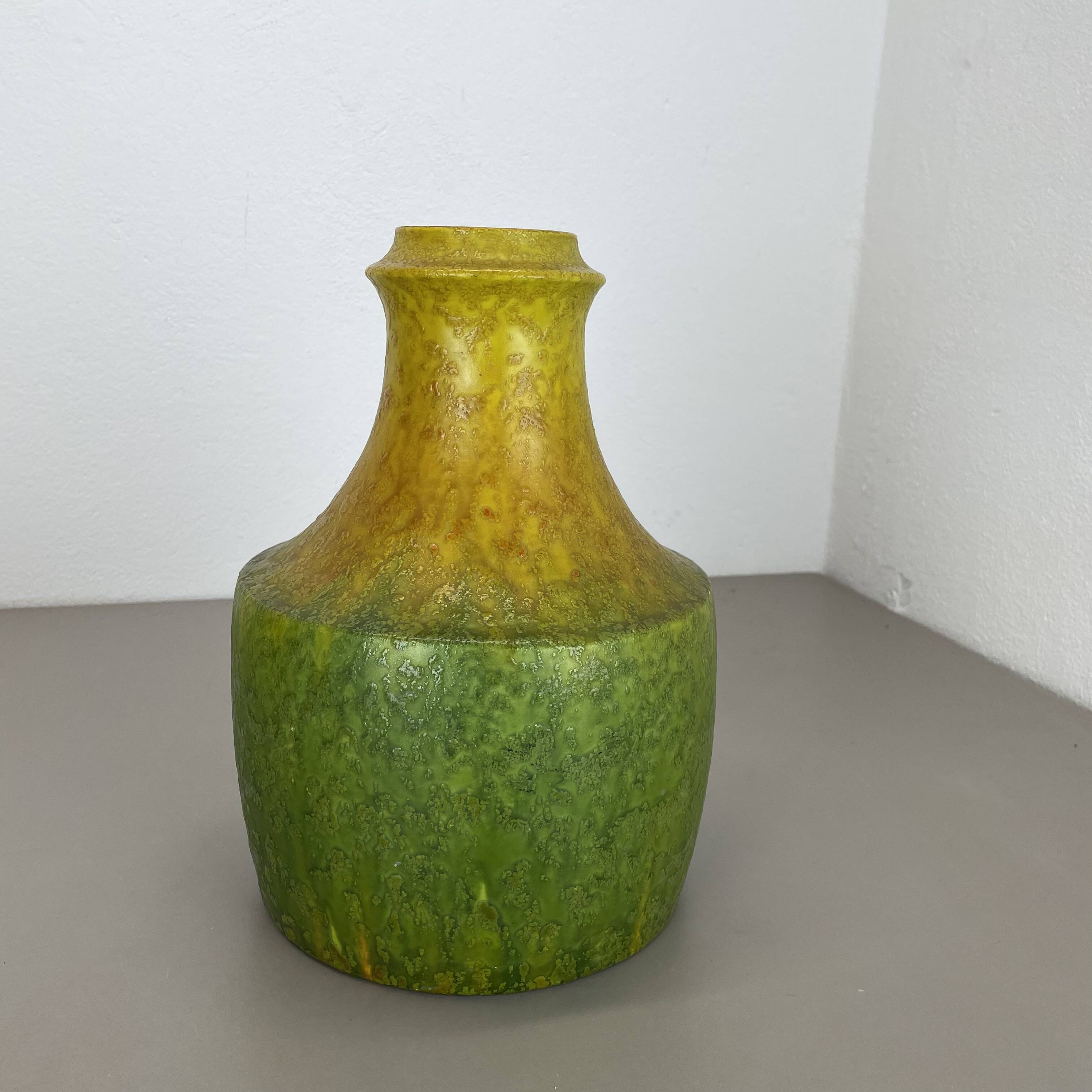 XL 4.4kg 31cm Ceramic Pottery VASE by Marcello Fantoni, ITALY, 1950s