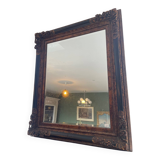 Old beveled mirror