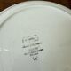Sarreguemines platter made in France and hand-painted