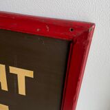 Painted garage panel