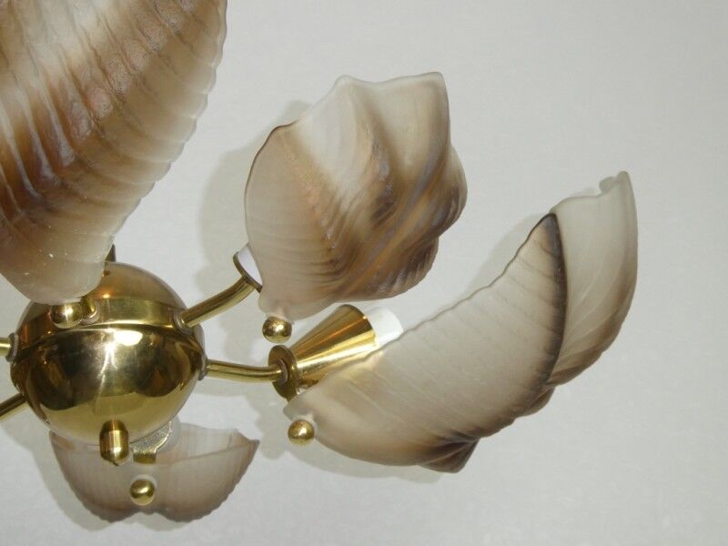 Vintage shell chandelier