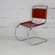 Chaise MR10 Mies Van Der Rorhe circa 1960 cuir cogna