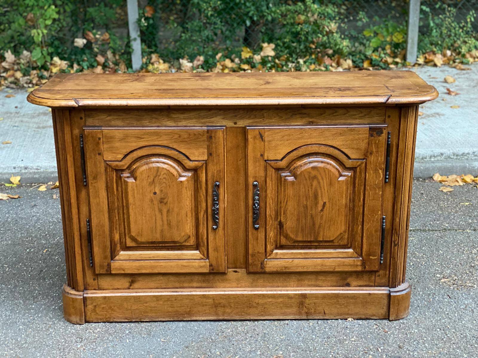 18th century solid oak sideboard 145cm