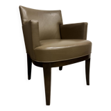 PHILIPPE HUREL – Fauteuil Siegfried Cuir