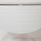 Table en formica ronde pliante et sa chaise