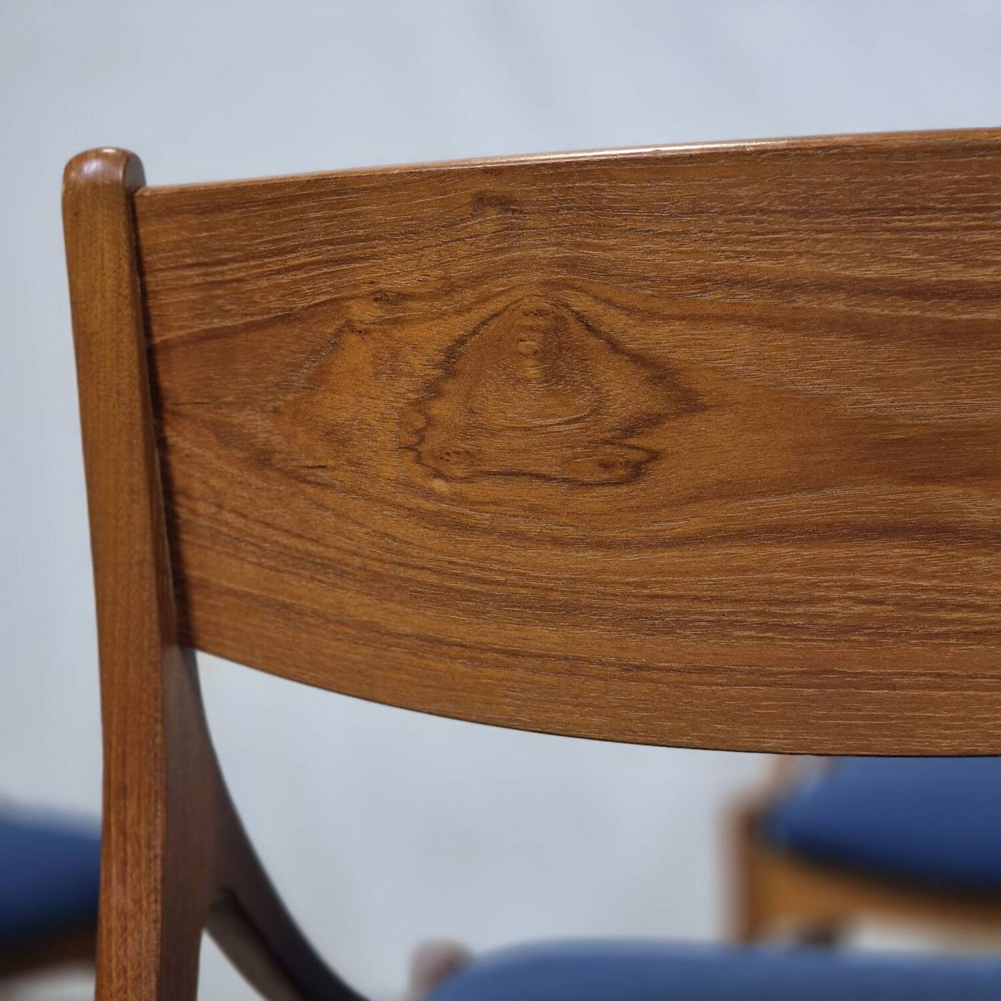 Vintage Danish dining chairs from the 1960s by Vestervig Eriksen.