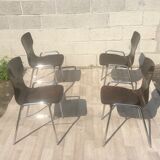 Set of 4 Vintage Chairs OBO Eromes
