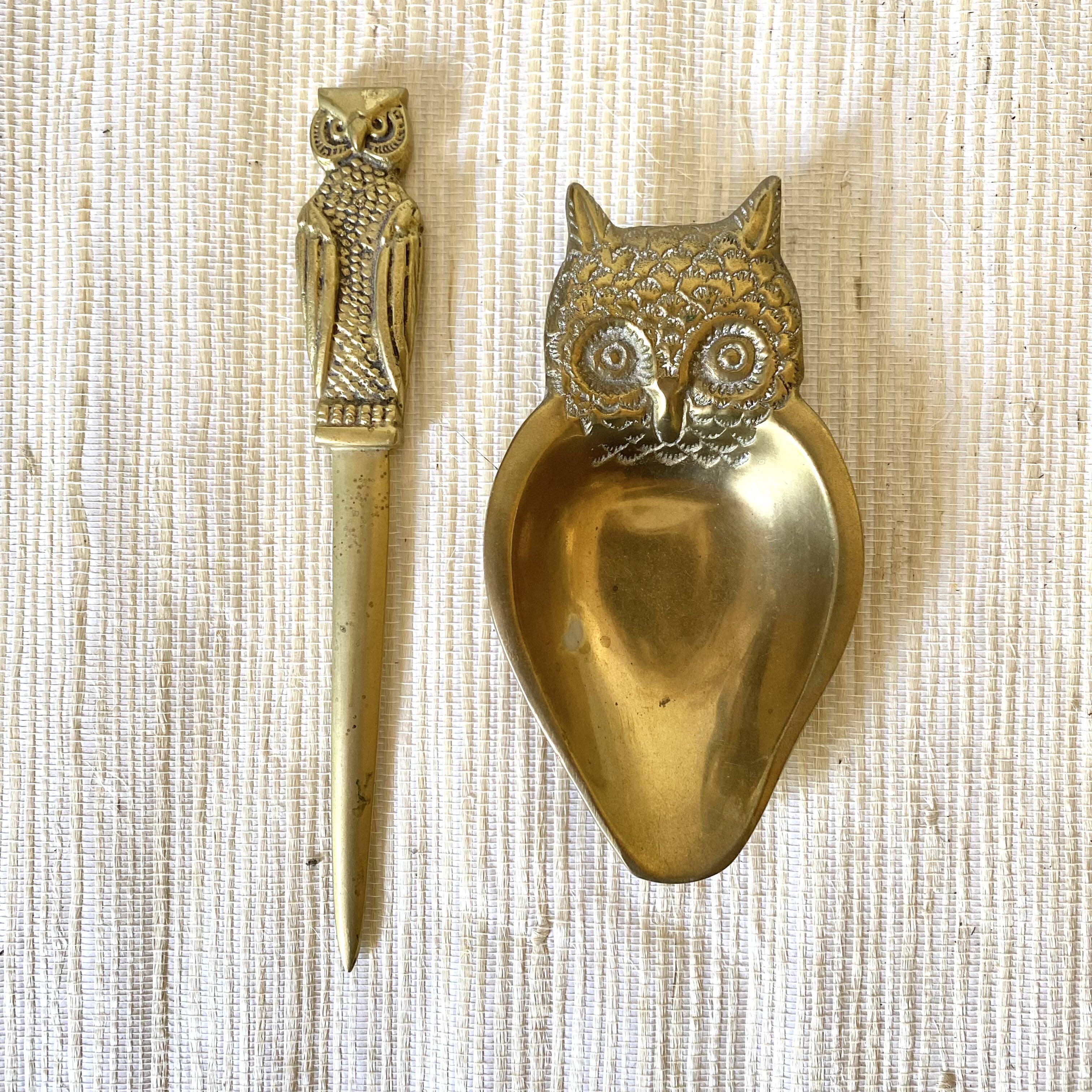 Empty pocket and nice brass letter opener