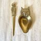 Empty pocket and nice brass letter opener