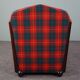 Fauteuil Art Déco à carreaux Max Coini