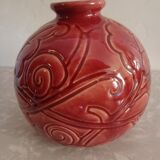 Saint Clement ball snail vase