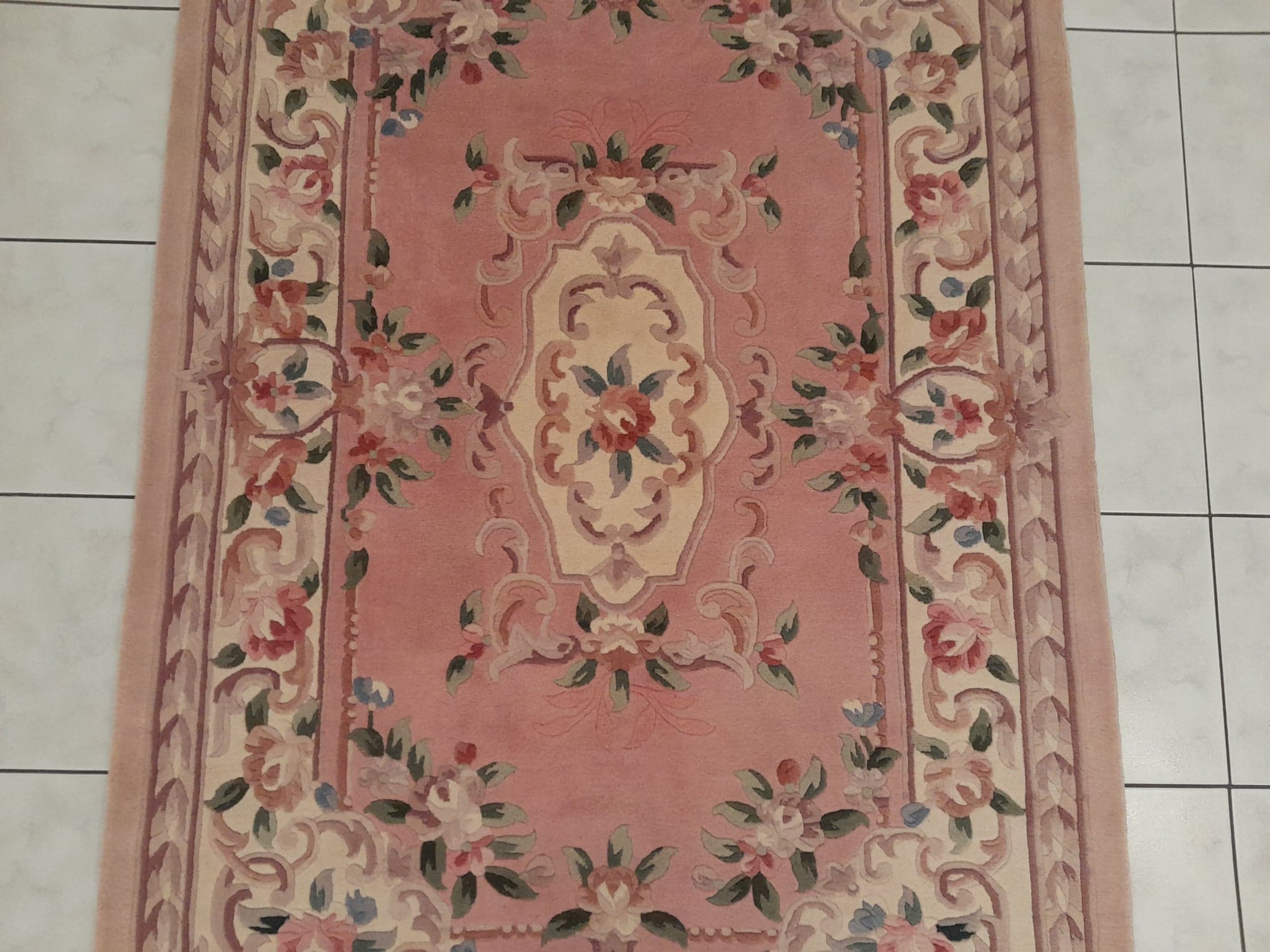 Chinese carpet style Aubusson handmade 186x123cm