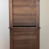 Cabinet bourguignon de style louis xiii en bois massif vers 1850-1880