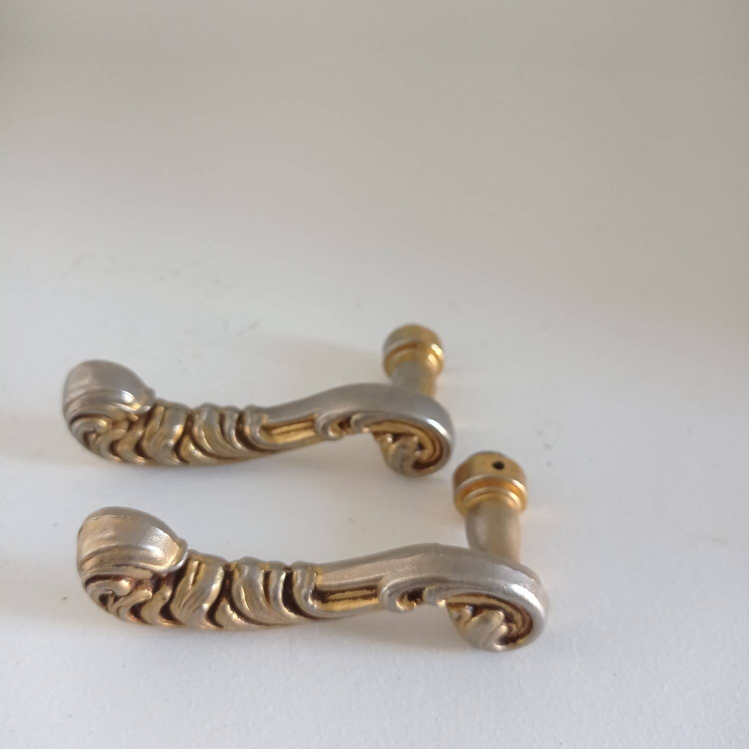 Vintage bronze handles