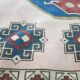 Vintage Turkish Oushak rug 190x205 cm