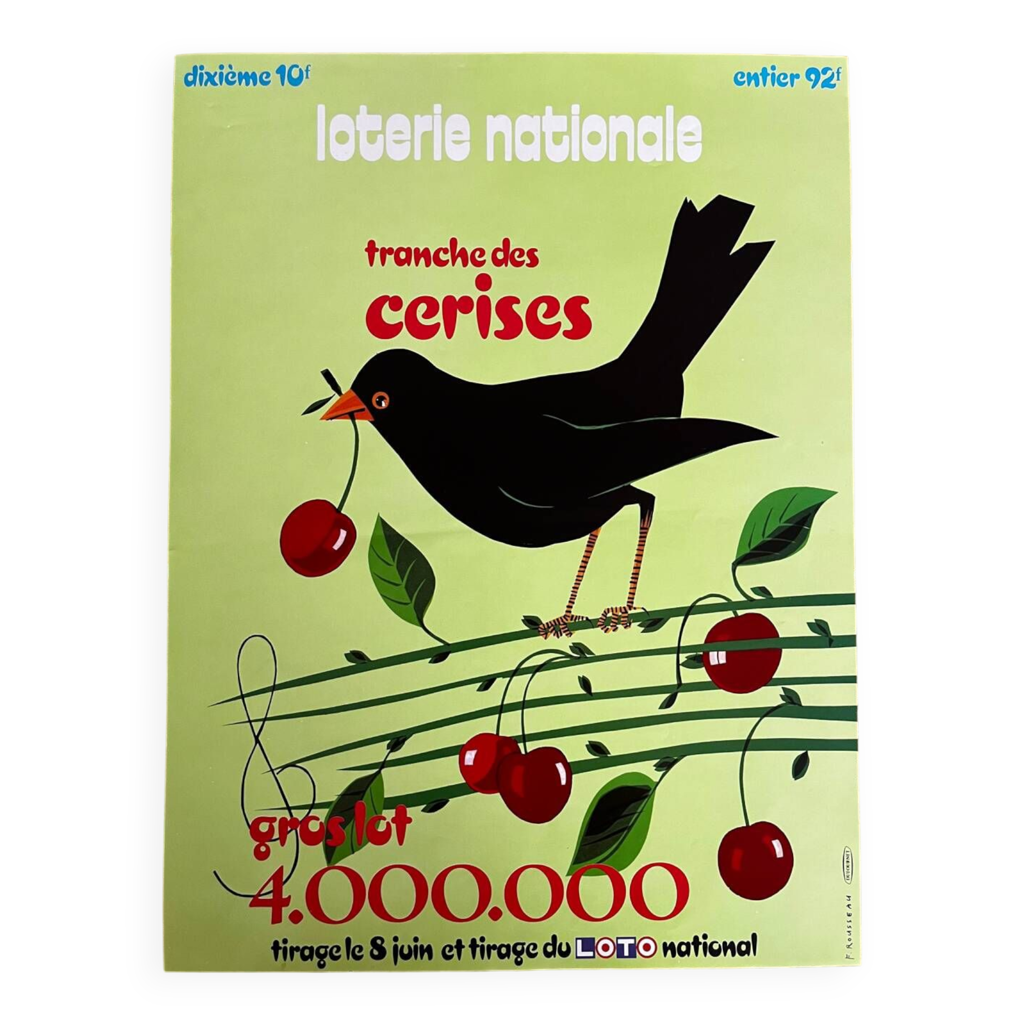 Advertising posters
